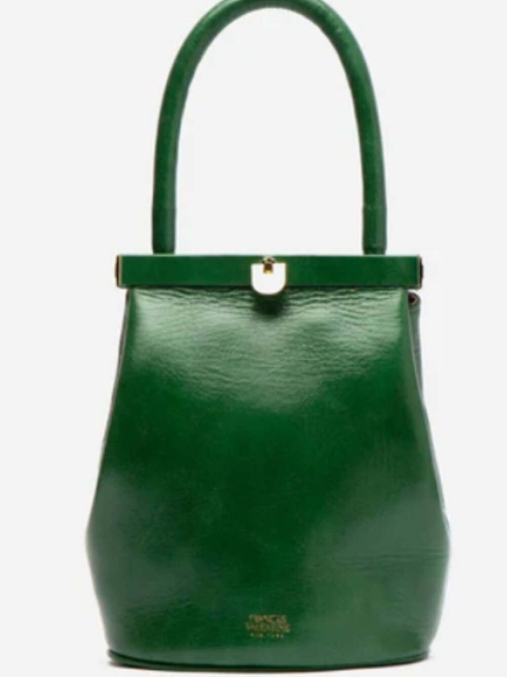 Frances Valentine Delphine Naplak Shoulder Bag – Emerald Green (rxM5ST)